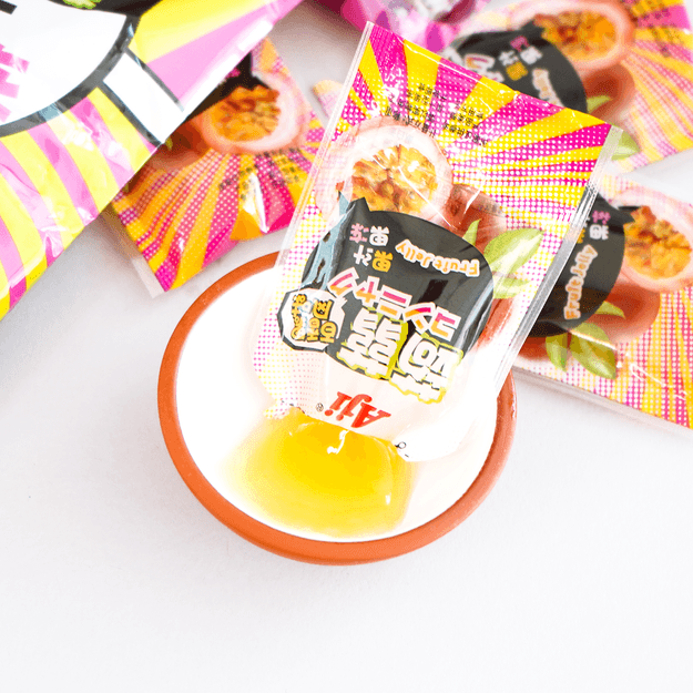 商品详情 - AJI 蒟蒻果汁果冻 百香果味+葡萄味  260g - image 3