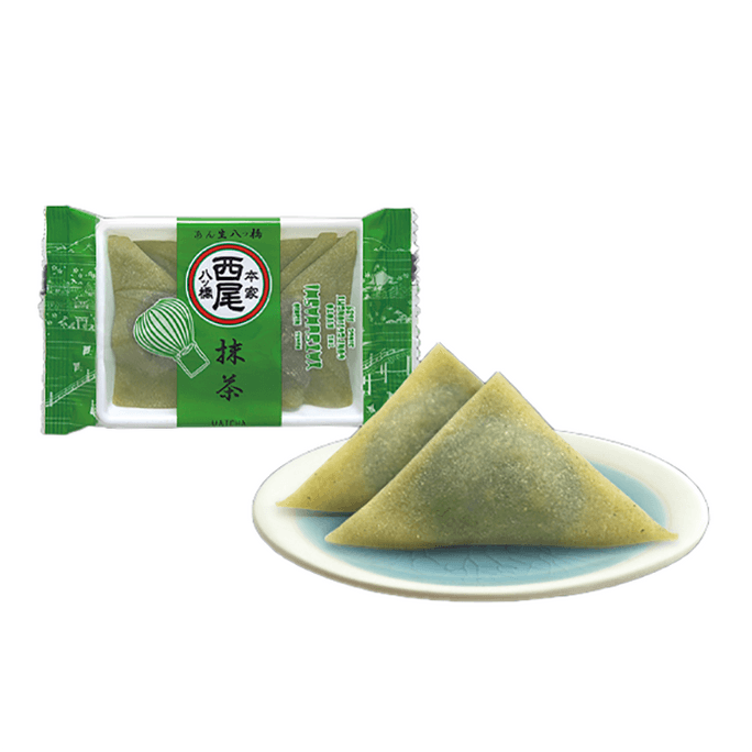 【日本直邮】 日本 本家西尾八桥 生八桥 抹茶八桥 5枚 赏味期7天