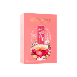 Longan Red Date Rose Tea 15pcs