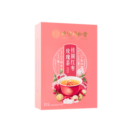Longan Red Date Rose Tea 15pcs