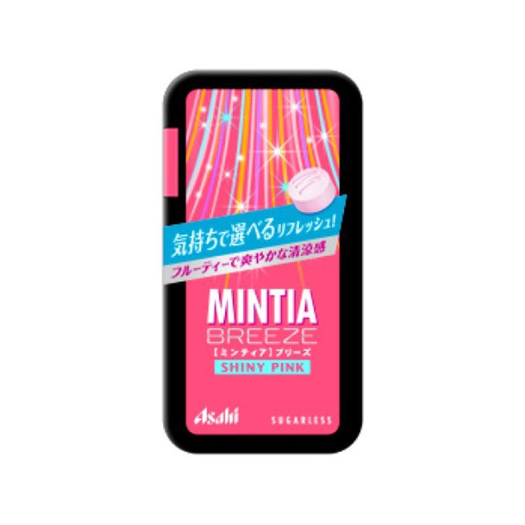 MINTIA BREEZE Super Cool Mint Candy Large Sparkling Pink Mint