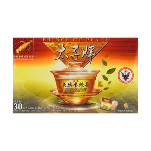 美国太子牌 原枝花旗参绿茶养生茶 30茶包 暖身年末送礼