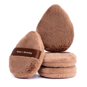 Makeup Powder Puffs Set 2pcs Latex-Free Beauty Sponge Blenders For Flawless Foundation Concealer