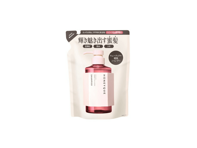 Honey Rich Gloss Shampoo Shiny [Refill 400 mL] - Yami.com