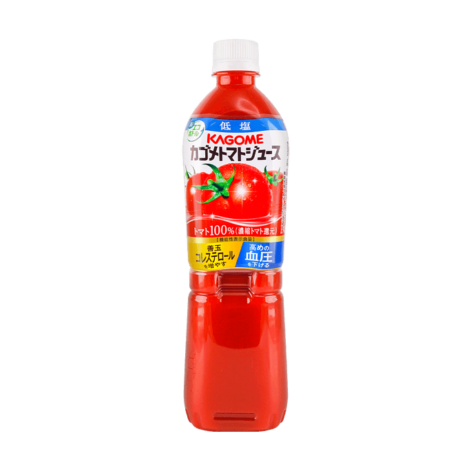  日本KAGOME可果美 100%番茄汁 果蔬汁饮料 低盐 720ml【增加有益胆固醇降血压】