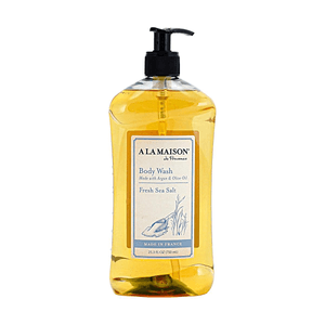 美国雅拉梅松A LA MAISON清新海盐沐浴露 750ml【含摩洛哥坚果油】【温和净澈】