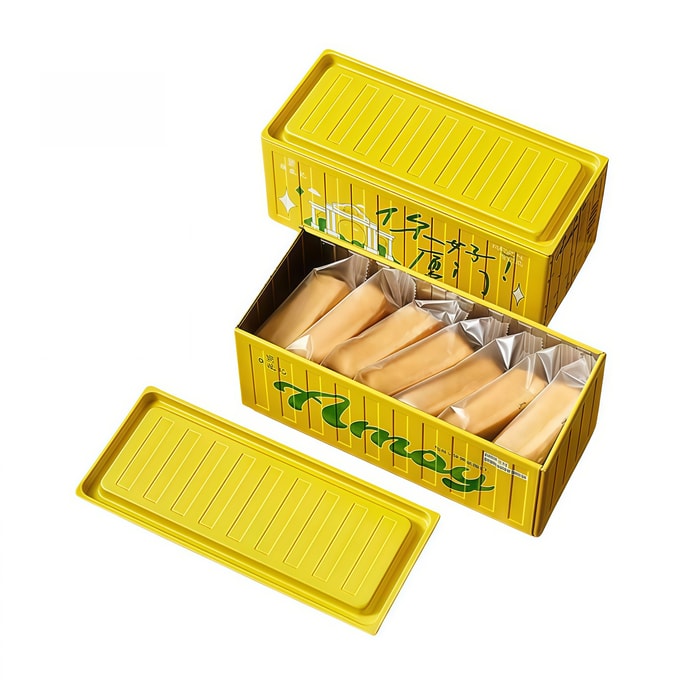 Car tin can pineapple cake nostalgic tin box merchandise container souvenir traditional Chinese pastry snacks 175g