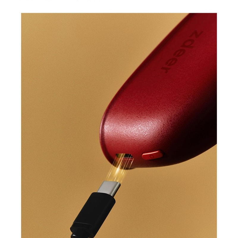 【中国直邮】 左点 砭石刮痧板美容仪 脸部提拉 红光款 1台 联名礼盒装