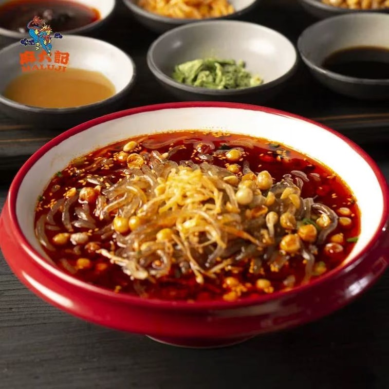 [중국 직송] 마리우지 매콤새콤 쌀국수 (사천식 고구마 국수) 인스턴트 스낵, 야식, 쌀국수, 아침 식사, 256g 3