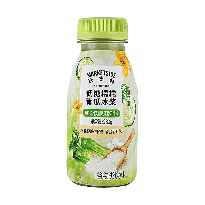 沃集鲜 低糖糯糯青瓜冰浆 谷物饮料 230g【富含膳食纤维】【贵州香禾糯米】
