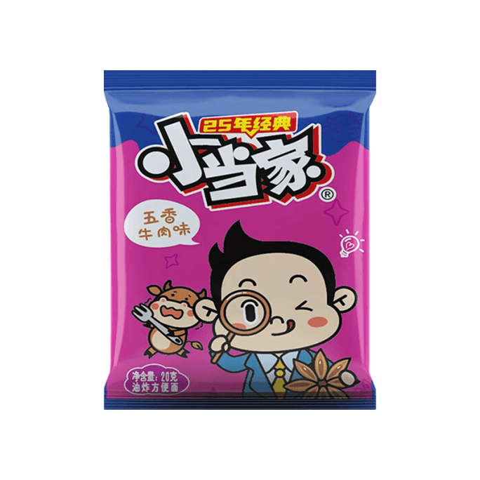 Five spice beef flavor crisp noodles 20g*5bag