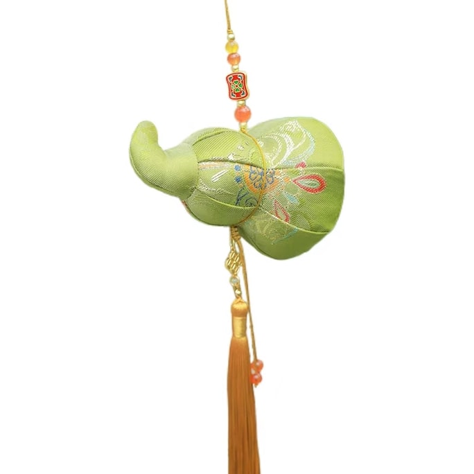 Mid-Autumn Gourd Oachet Chinese Ind Small Accessory Replaceable Fragrance Sachet - Natural Osmanthus -Green 1 Pcww