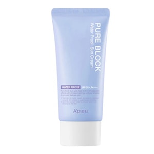한국 Apieu 수분 방수 선크림 SPF50+ PA+++ 50ml