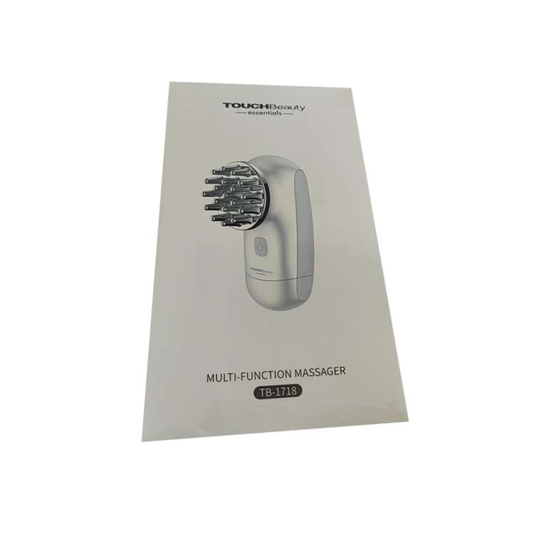 中國 TOUCHBeauty 美麗多功能頭部頭皮按摩器頸部頸椎全自動助眠經絡推臉部清潔 白色 1件 8