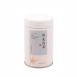 ZhaoTea 陳皮白茶 口感溫潤 陳香四溢 消食解膩 滋補養生好茶 茶葉 白茶 水果茶 60g