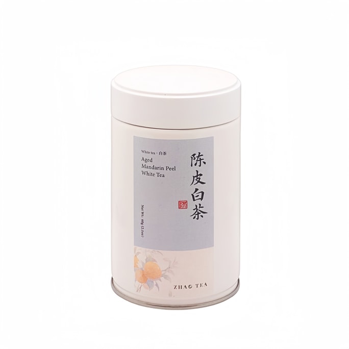 ZhaoTea Aged Mandarin Peel White Tea 60g | Authentic Chinese Tea