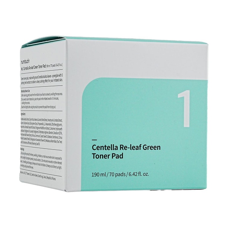 No.1 Centella Re-Leaf Green Toner Pad 70 Pads, 6.42 fl oz 3