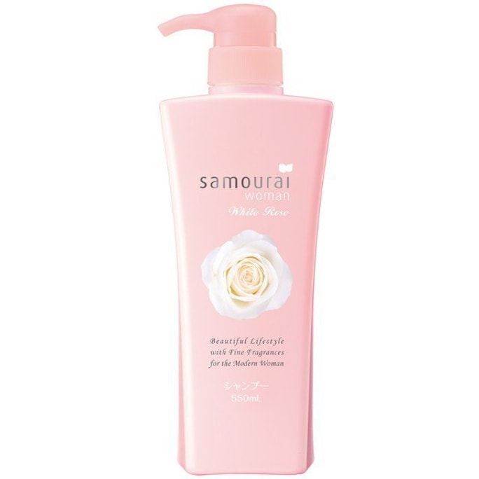 SAMOURAI Woman White Rose Shampoo 550ml