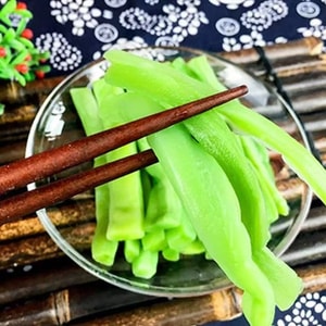 壹脆鲜 即食火锅贡菜 清水保鲜 色泽鲜绿 口感脆嫩 260g 可炒可拌可火锅