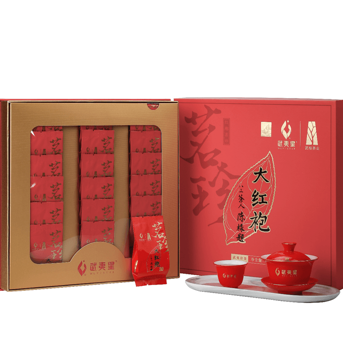 Wuyi Star Tea. Dahongpao Luzhou-flavor Gift box 8g*21