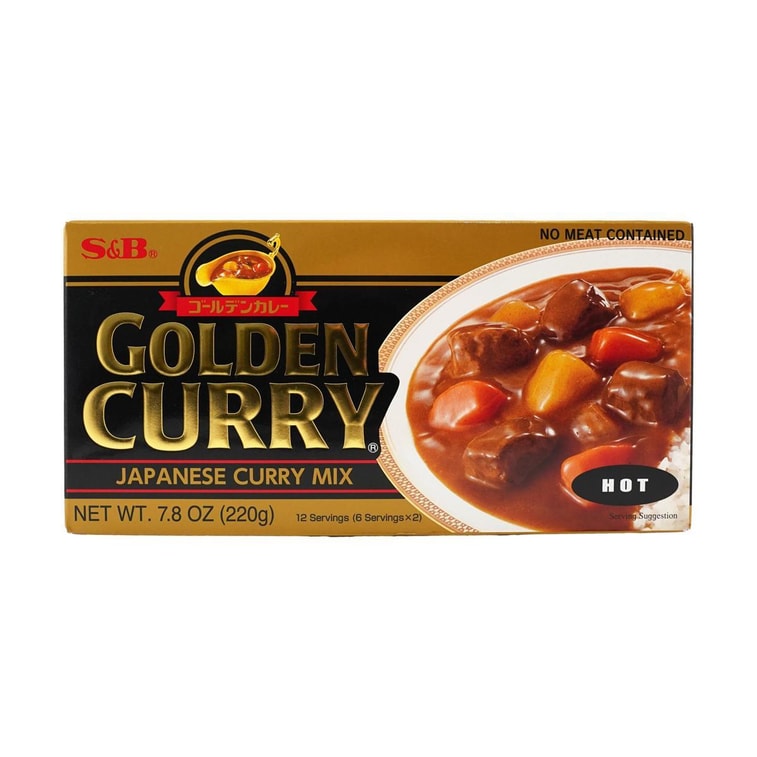 日本S&B 金牌咖喱块 超辣 220g 新旧包装随机发 3