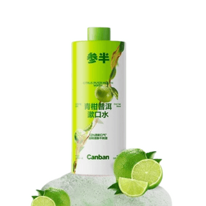 Probiotic Mouthwash with Tea Polyphenols for Long-Lasting Freshness 500ml Bottle Green Citrus Pu'er