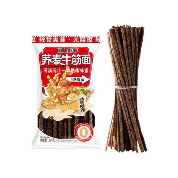 Beef Tendon Buckwheat Noodles 100g