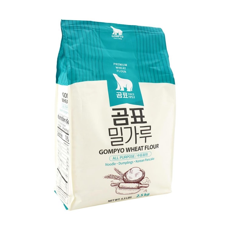 Korean Premium Wheat Flour - All-purpose , 88.18 oz【Packaging May Vary】 5