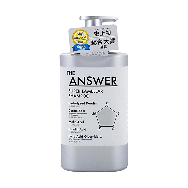Shampoing The Answer Super Lamellar, 13,53 fl oz. - Répare les cuticules | Équilibre le pH | Soin capillaire lisse et volumineux 7