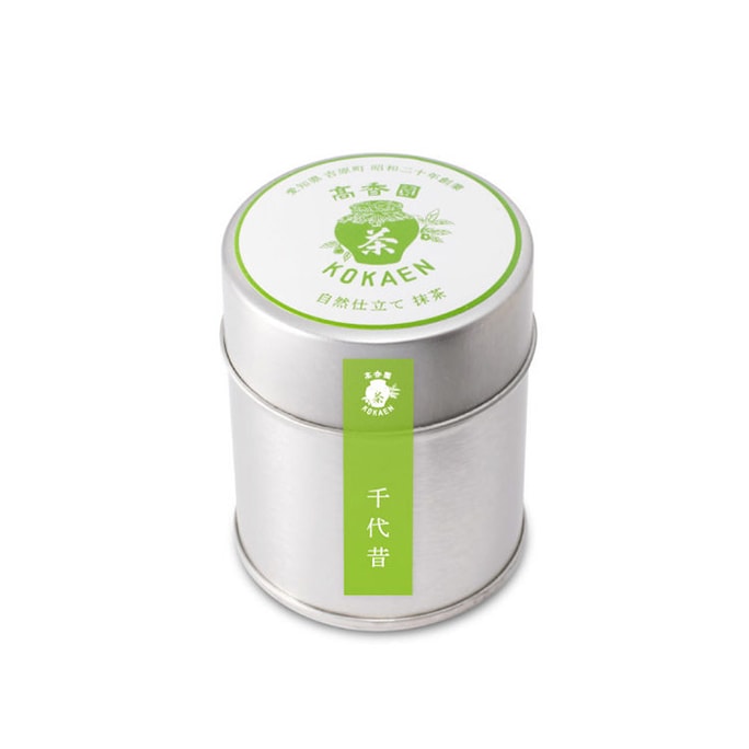 Canned Uji Matcha Green Tea Powder 30g Chiyo