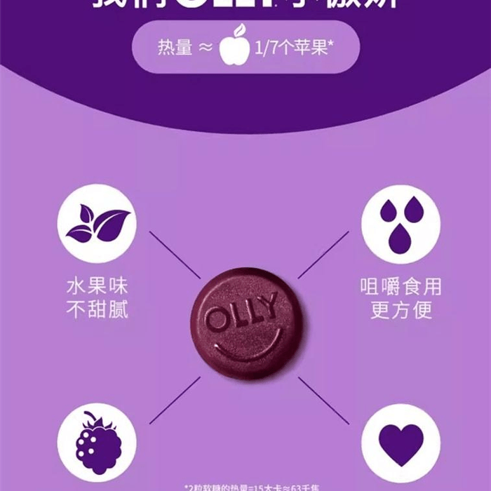 中国からの直送】OLLY メラトニングミ（アンプル）アメリカ製