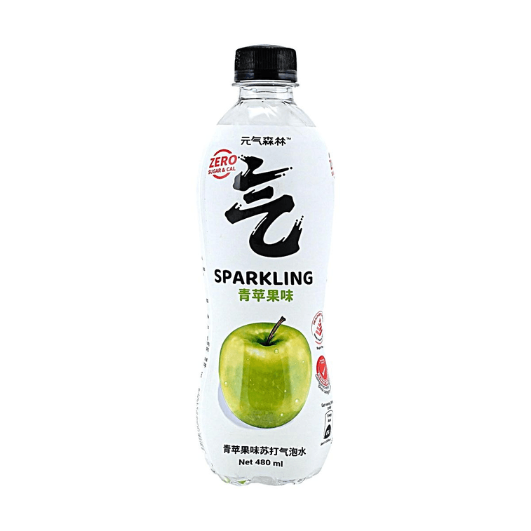Genki Forest Sparkling Water Green Apple Flavor , 0 Calorie 0 White Sugar Water Drink, 16.23 fl oz 4