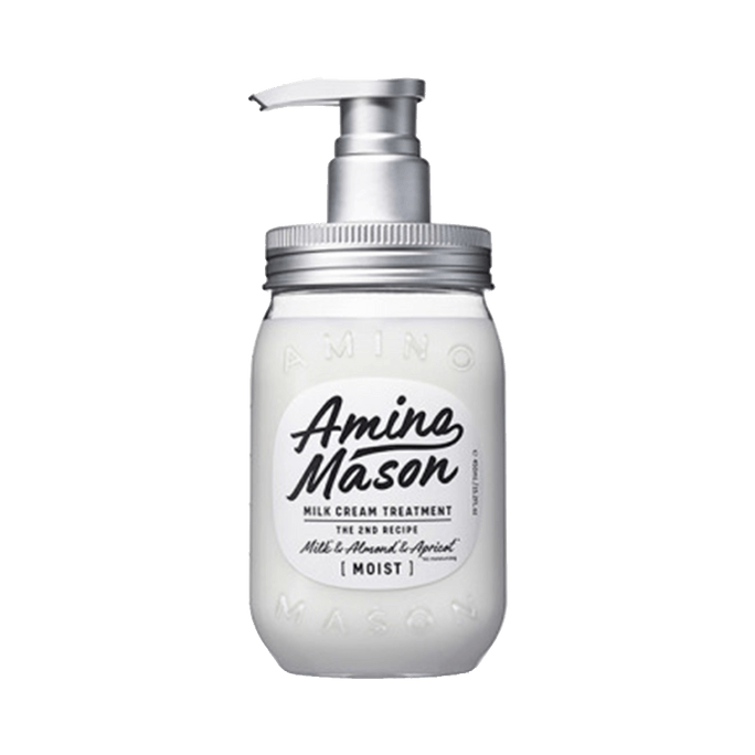 Amino Mason Natural Plant Amino Acid Penetrating Repair Hair Conditioner White Rose Fragrance Moisturizing Type 450Ml