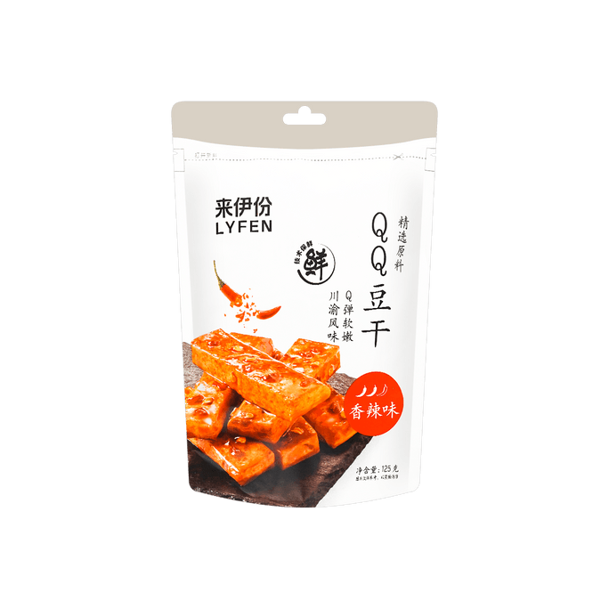 QQ Dried Bean Curd Spicy Flavor 125g