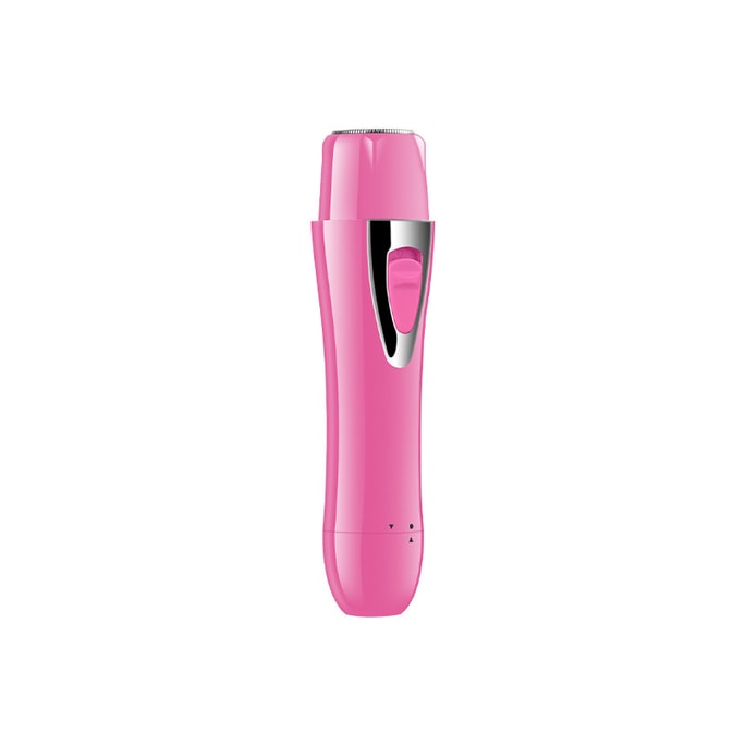 Mini electric waterproof and painless multi-function portable hair remover rose red