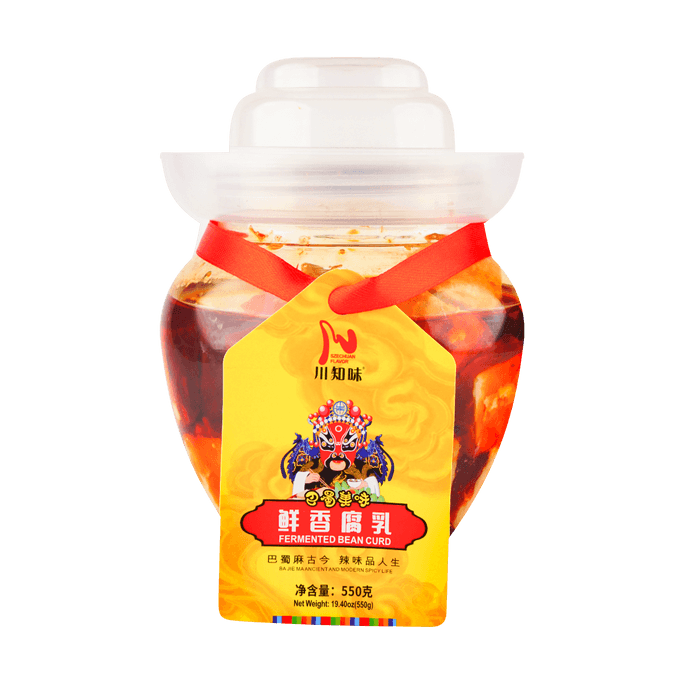 Fermented Tofu Rice Side Dish, Medium Spicy, 550g