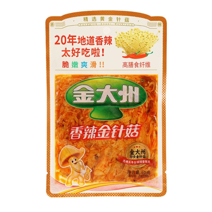  Jin Dazhou spicy enoki mushroom 15g*5 bags