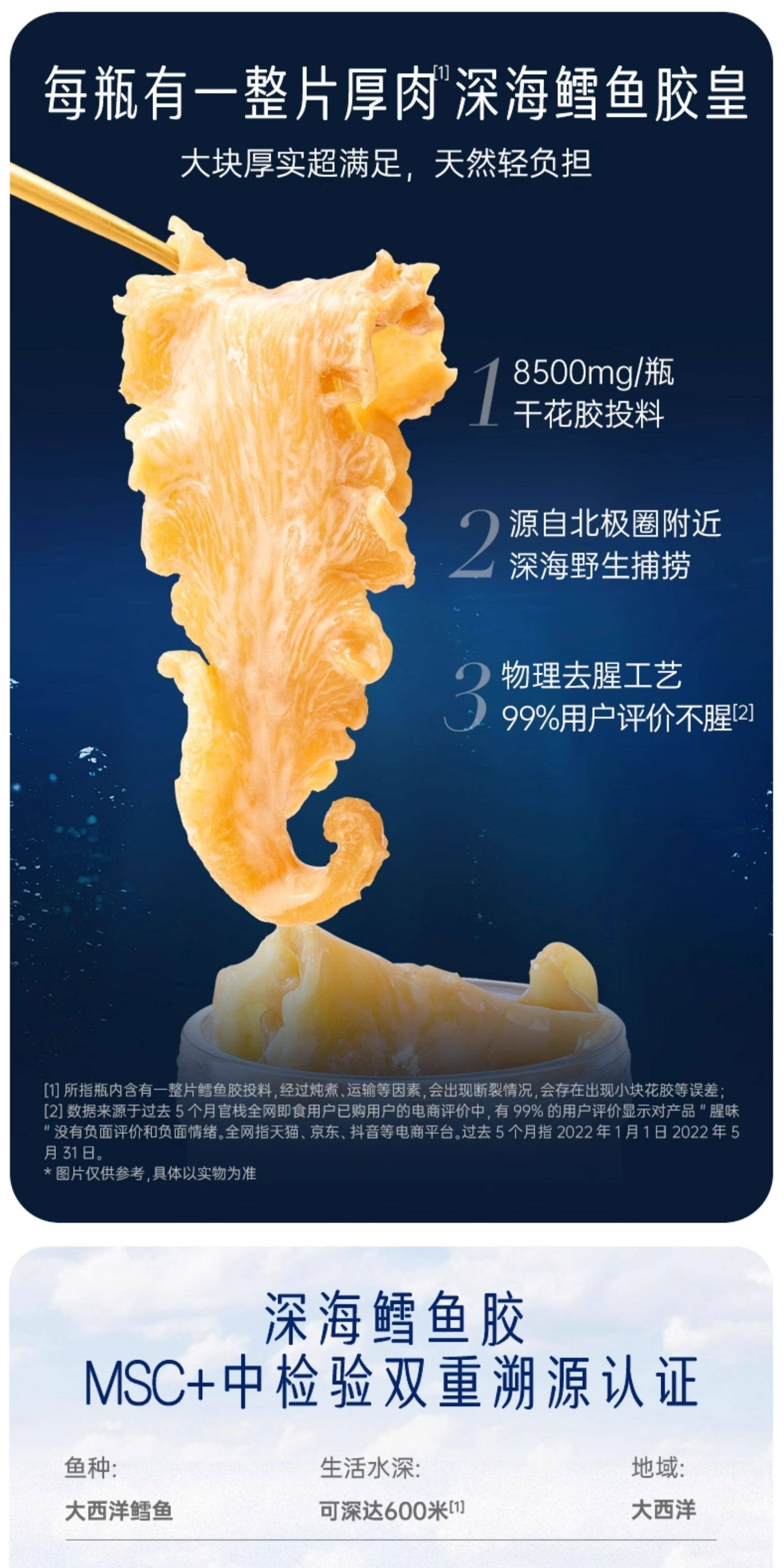 【中國直效郵件】 官棧 養宮紅魚膠天然膠原蛋白70g*7瓶