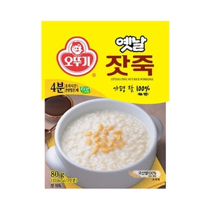 Pine Nut Rice Porridge , 2.82 oz 【Ready To Eat After 4 Minutes Of Simmering With Water】