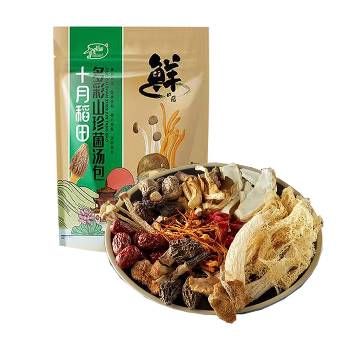  October rice field mushroom bag 50g*1bag