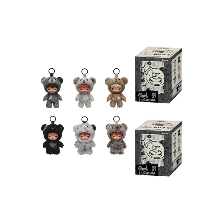 Hirono Road Journal Series Plush Pendant Blind Box 2Pc—Random From