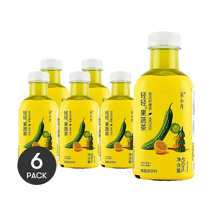 Bitter Melon Lemon Tea 15.21 fl oz *6【6 Packs】