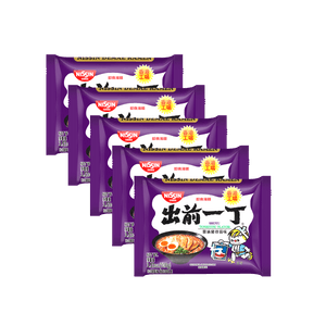 【バリューパック】出前一丁 出前醤油とんこつ味ラーメン - インスタントラーメン 5袋入り* 3.52オンス