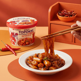 송송떡볶이 & 누들, 매운 맛, 128g