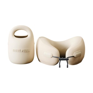 Neck Pillow Travel Sleep Pillow ES2 Beige
