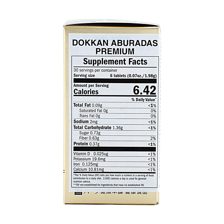 Aburadas Superherb Dieter Support Supplement Premium 180 Tablets 7