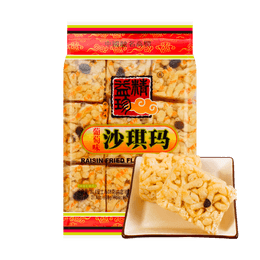 Sachima Raisin Soft Flour Cake, 21.45 oz