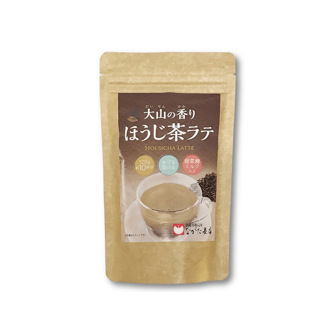 【日本直郵】 日本 永田茶店 大山の香焙茶拿鐵 120g