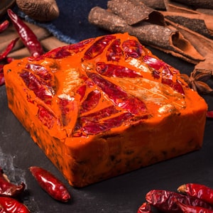 【门店同款】小龙坎 重庆麻辣火锅底料 家用特辣香锅冒菜调料 整块装 450g