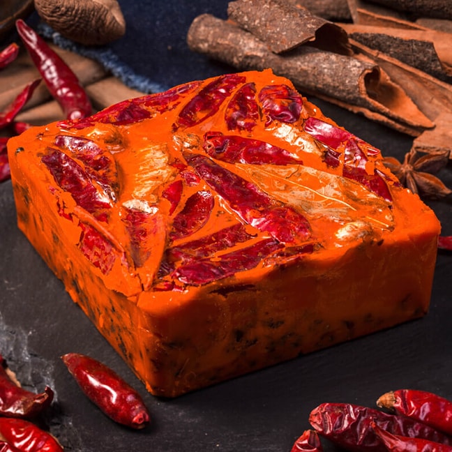 【门店同款】小龙坎 重庆麻辣火锅底料 家用特辣香锅冒菜调料 整块装 450g